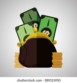 Money icon design 