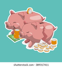 Money icon design 