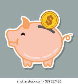 Money icon design 