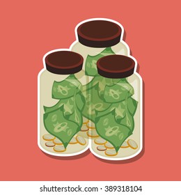 Money icon design 