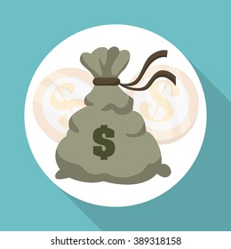 Money icon design 