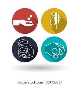 Money icon design 