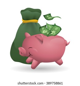 Money icon design 