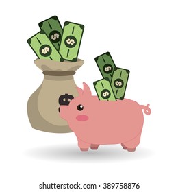 Money icon design 