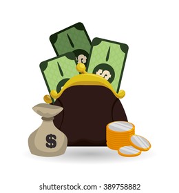 Money icon design 