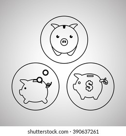 Money icon design 