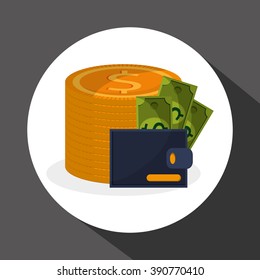 Money icon design 