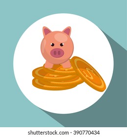 Money icon design 