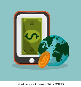 Money icon design 