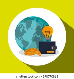 Money icon design 