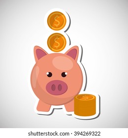 Money icon design 