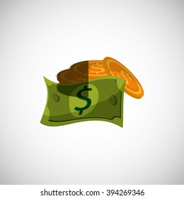 Money icon design 
