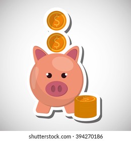 Money icon design 
