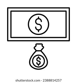 Money Icon Design For Personal And Commercial Use