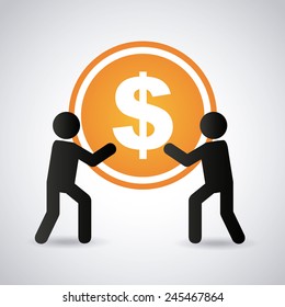 money icon design, vector illustration eps10 graphic 