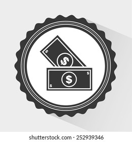 money icon design, vector illustration eps10 graphic 