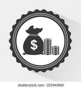 money icon design, vector illustration eps10 graphic 
