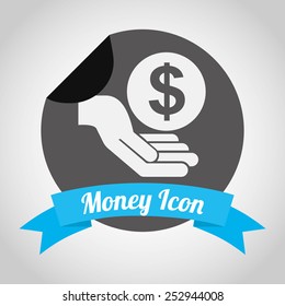 money icon design, vector illustration eps10 graphic 