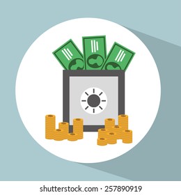 money icon design, vector illustration eps10 graphic 