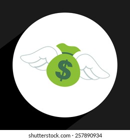 money icon design, vector illustration eps10 graphic 