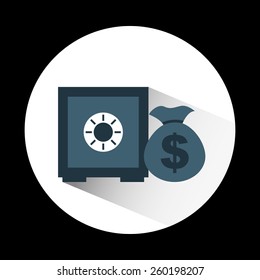 money icon design, vector illustration eps10 graphic 