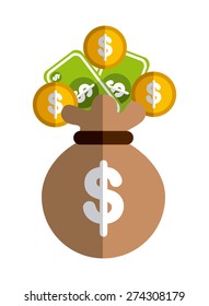 money icon design, vector illustration eps10 graphic 