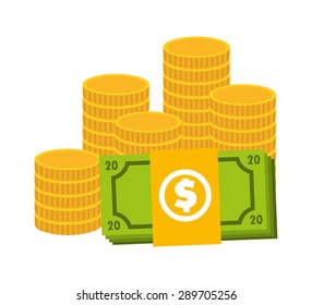 money icon design, vector illustration eps10 graphic 