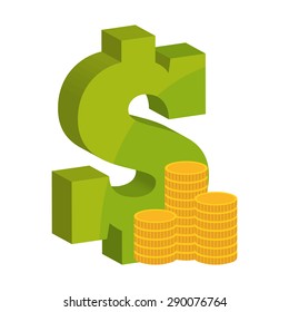 money icon design, vector illustration eps10 graphic 