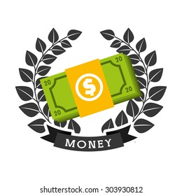 money icon design, vector illustration eps10 graphic 