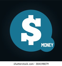 money icon design, vector illustration eps10 graphic 