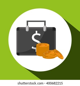 Money icon design , vector illustration