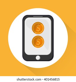 Money icon design , vector illustration