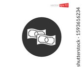 Money Icon Design Vector Template