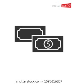 Money Icon Design Vector Template