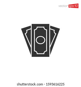 Money Icon Design Vector Template