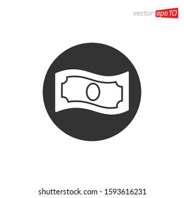 Money Icon Design Vector Template