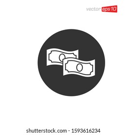 Money Icon Design Vector Template