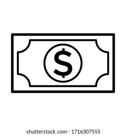 Vektorillustration für Geldsymbol