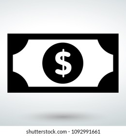 money icon dollar vector