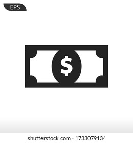 Money icon , Dollar vector eps 10