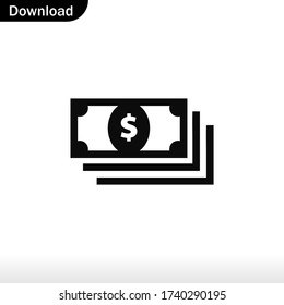Money icon , Dollar vector eps 10