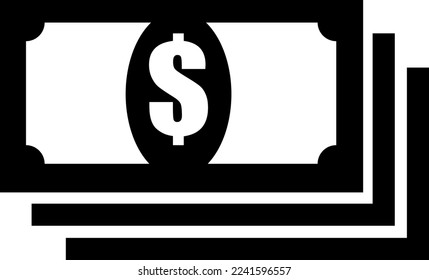 Money icon , Dollar vector illustration on white background..eps
