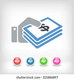 Money icon - Dollars