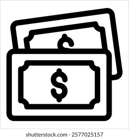 Money Icon Element For Design
