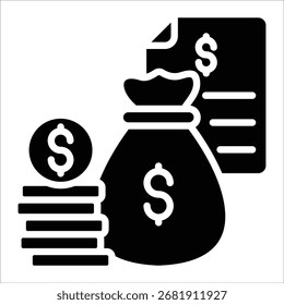 Elemento Money Icon Para Design