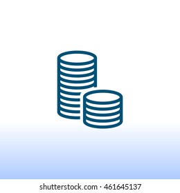 Money icon Flat.