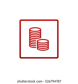 Money icon Flat.