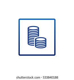 Money icon Flat.
