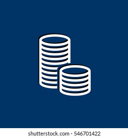 Money icon Flat.