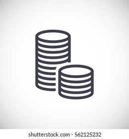Money icon Flat.